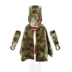 T-Rex kappe m. klør - Grønn, str. 4-6 år