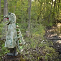T-Rex kappe m. klør - Grønn, str. 4-6 år