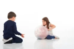 Tumleball med konfetti - Stor 40cm Ø