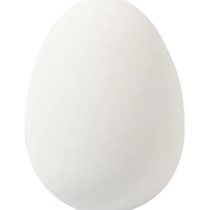 Vagtelegg - H: 4 cm, Hvite, 18 stk