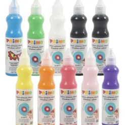 Vindusmaling 10 x 75 ml.