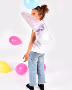 Vinger, sølv glitter