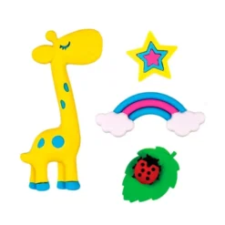 Viskelærsett (assortert), 4 stk.