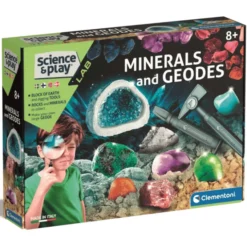 Vitenskapssett - Mineraler og geoder