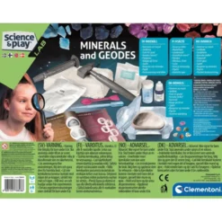 Vitenskapssett - Mineraler og geoder