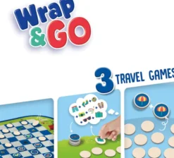 Wrap&Go - Dam, Huskespill og Jeg skal på tur